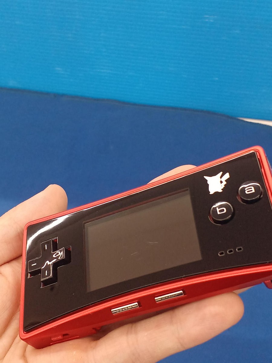 Game Boy Micro Pokemon Design Red | eBay
