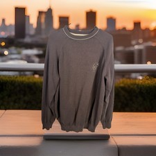 Sean John Collection Sweater Men  s XXL Brown Long Sleeve Knit Ribbed Casual VTG