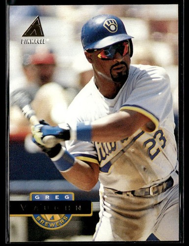 1994 Pinnacle Greg Vaughn #37 card