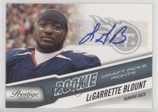 2010 Playoff Prestige Rookie Draft Picks Rights /999 LeGarrette Blount Auto u0h