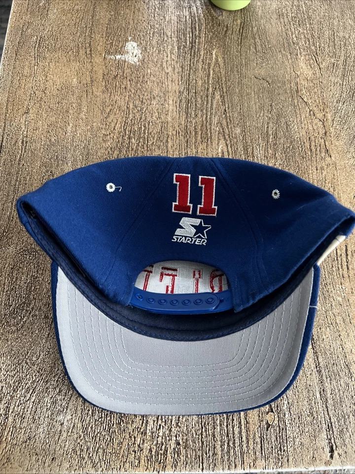 Винтажная бейсболка 1990-е NFL Pro Line Starter DRAW BLEDSOE NO11 New England Patriots - Изображение 2 из 3