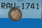 1905 10C LIBERTY HEAD BARBER SILVER DIME Early US Type RAW-1741