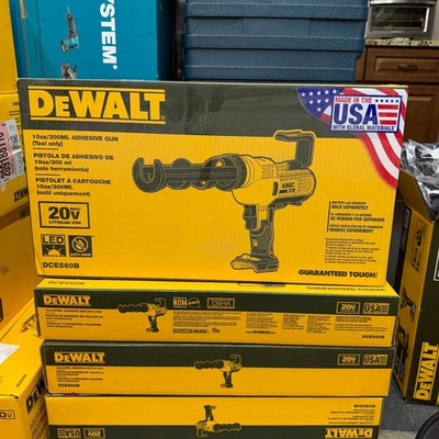 #ad #ad DEWALT 20V MAX Caulking Gun Cordless 10oz Variable Speed Trigger DCE560B $145.67