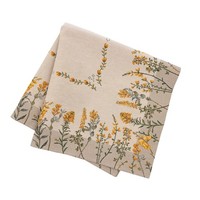 Sandner Steinklee Gobelin-Mitteldecke Tischdecke Sommer Garten Blumen 100X100 Cm