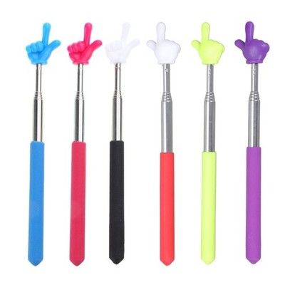 Mini Telescopic Teachers Pointers Extendable Hand Pointer Finger Pointers