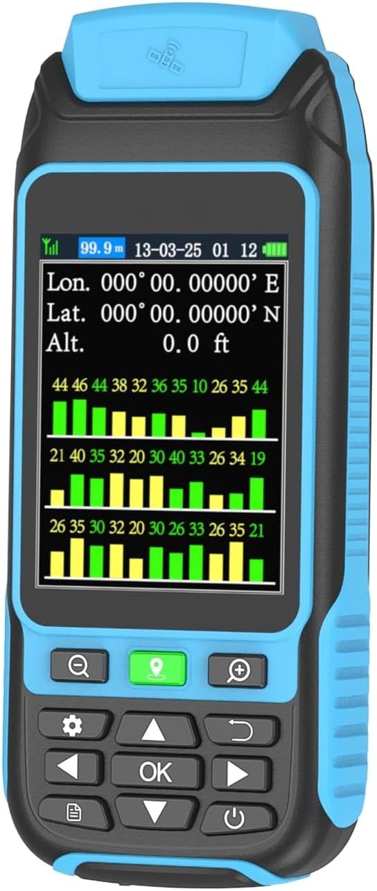 Handheld GPS Survey Equipment, High-Precision Rugged Land Surveying Equipment 