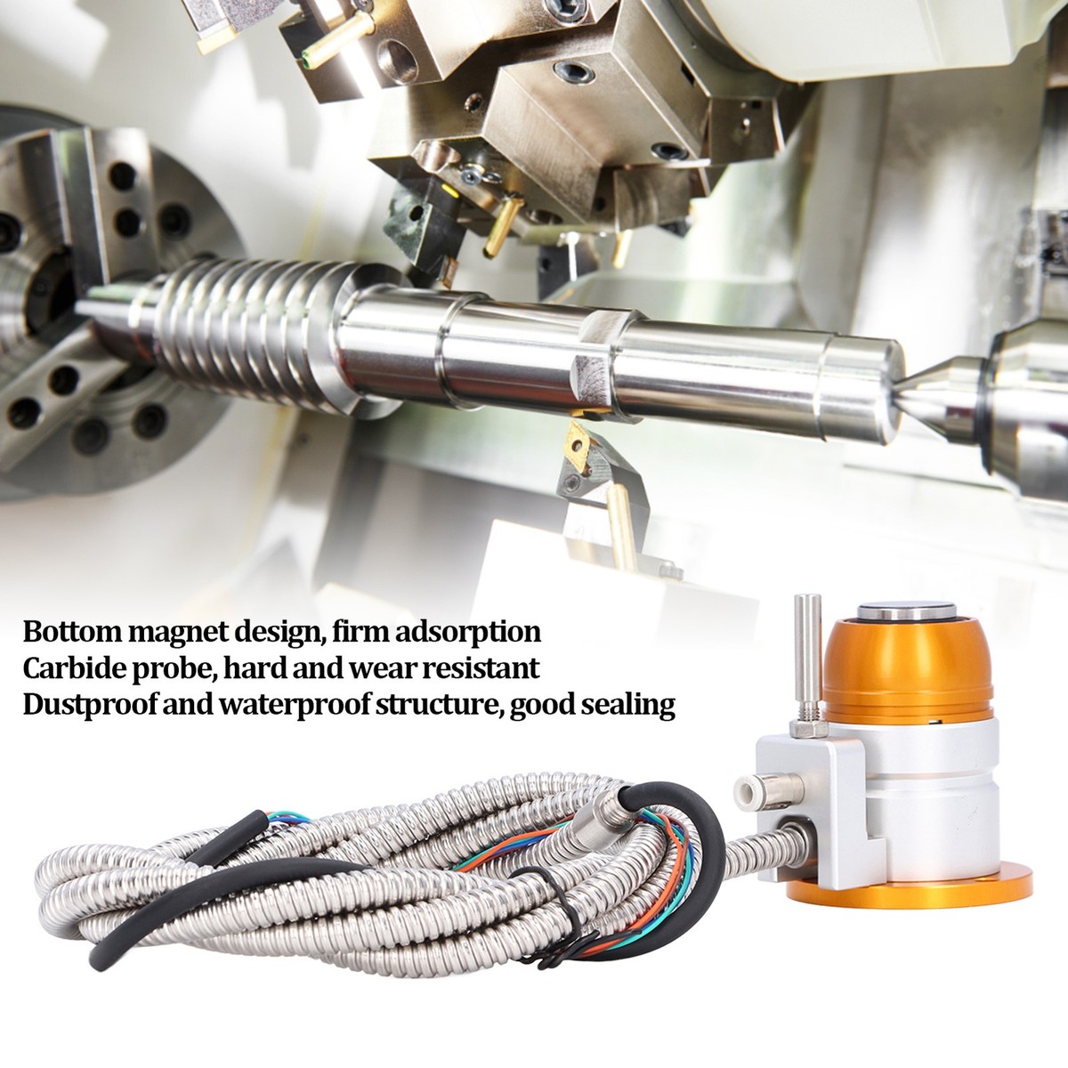 Touch Probe For Milling Z Axes Touch Tool Setter Normally Closed CNC ...