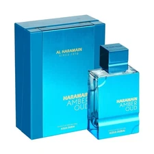 Al Haramain Amber Oud - Aqua Dubai - Long Lasting Perfume for Men - 3.33 Oz New
