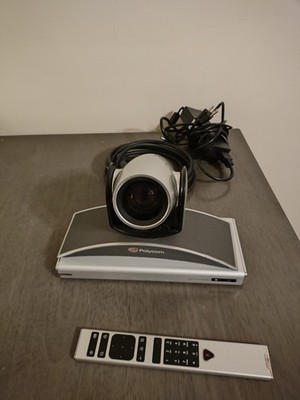 Polycom RealPresence Group 500 + Polycom MPTZ-9 Camera , cables and remote