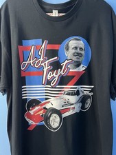 AJ Foyt ( A Tribute To Indy) Men's XXL T Shirt Black Brand New
