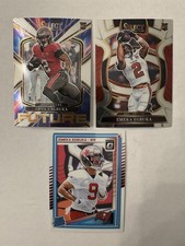 2025 Panini Select - Emeka Egbuka Future RC #24 + #37 + Optic #265 Buccaneers