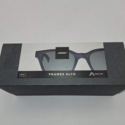 Bose Frames Alto M/L Audio Sunglasses With Open Ear Headphones W/Bluetooth-Black