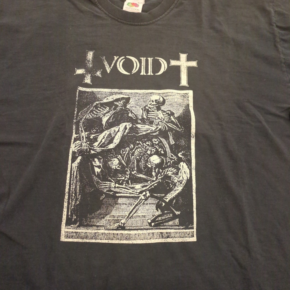 VTG Void Adult Medium Shirt Band Metal Thrash Hardcore Punk DC Teen Idles  Y2K