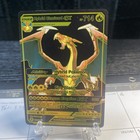 Hybrid Charizard GX Full Art Black And Red Foil Fan Art Card HP 714🔥🔥🔥