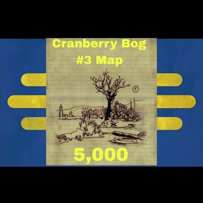 Xbox One S|X Fallout 76 Cranberry Bog Treasure Map #3 Junk/Plans/Chems and More