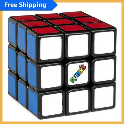3x3 Rubik's Cube - Iconic Problem-Solving Sensory Puzzle for Ages 8+