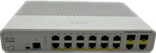 Cisco Catalyst 2960 WS-C2960C-12PC-L Ethernet Switch White