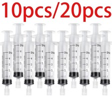 10/20pcs 5ml syringe plastic perfume dispenser tool refills cosmetics for quanti