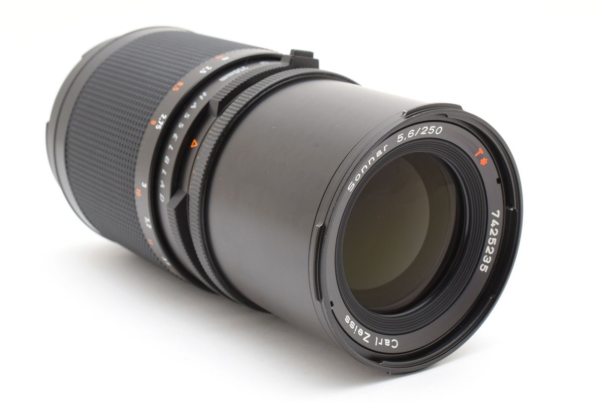 Hasselblad Carl Zeiss Sonnar T* CF 250mm f5.6 Lens From JAPAN