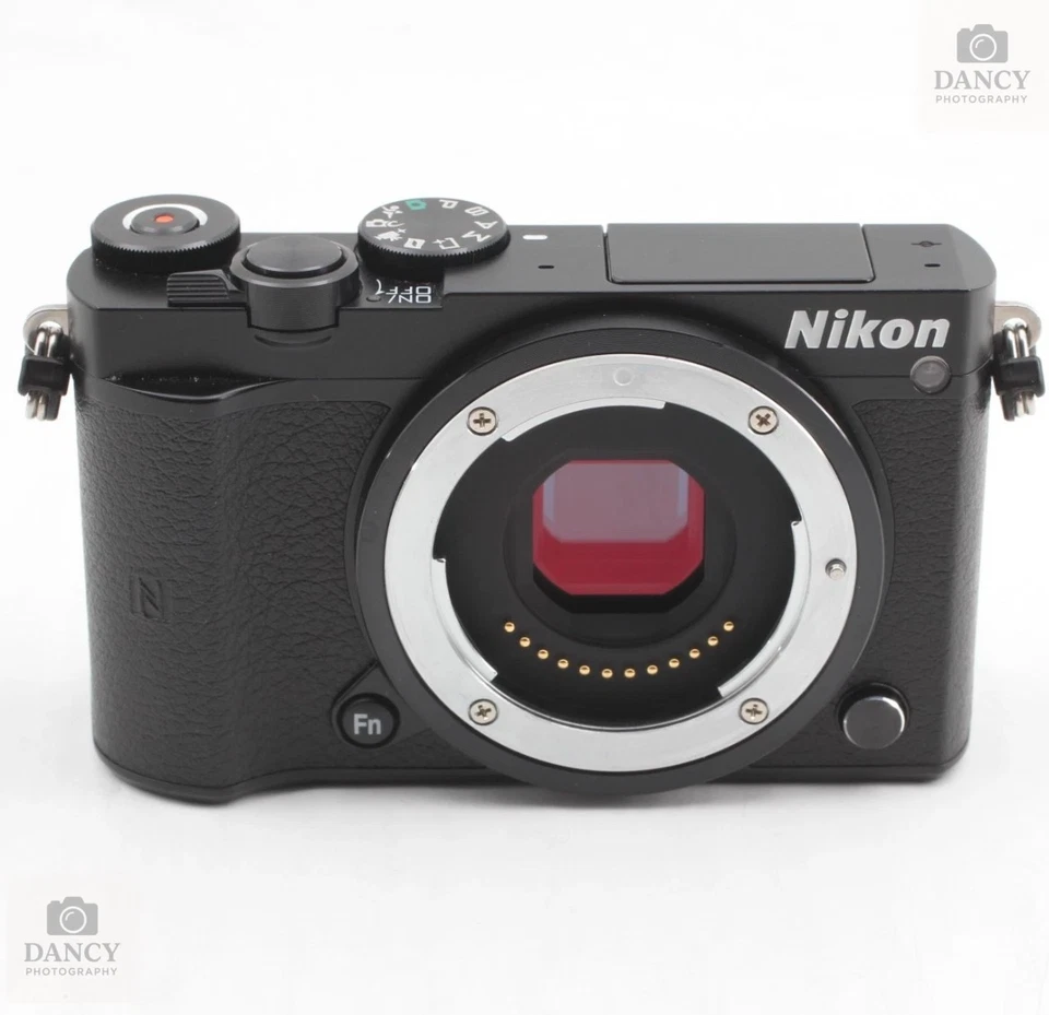 2450shot【NEARMINT】Nikon 1 J5 Black DSLR Camera w/10-30mm, 18.5mm Lens Japan. - Image 2 of 4