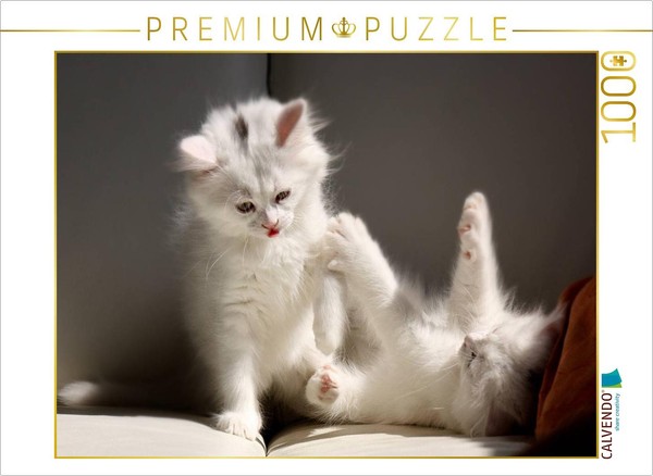 Calvendo Puzzle Cats - Persian Cat | 1000 Pieces, Finished Size 25.2 × 18.9 In (-image