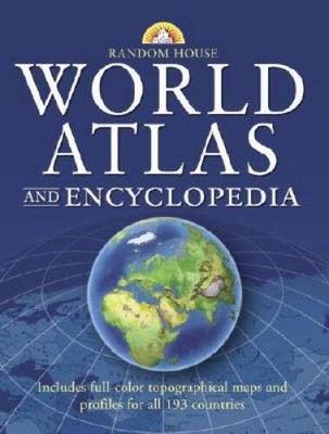 Random House World Atlas and Encyclopedia - Hardcover By Random House - GOOD