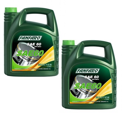 10l Fanfaro FF SAE 60 Motoröl 2x5l 