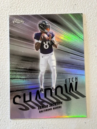 2025 Topps Chrome Lamar Jackson Base (RAW)