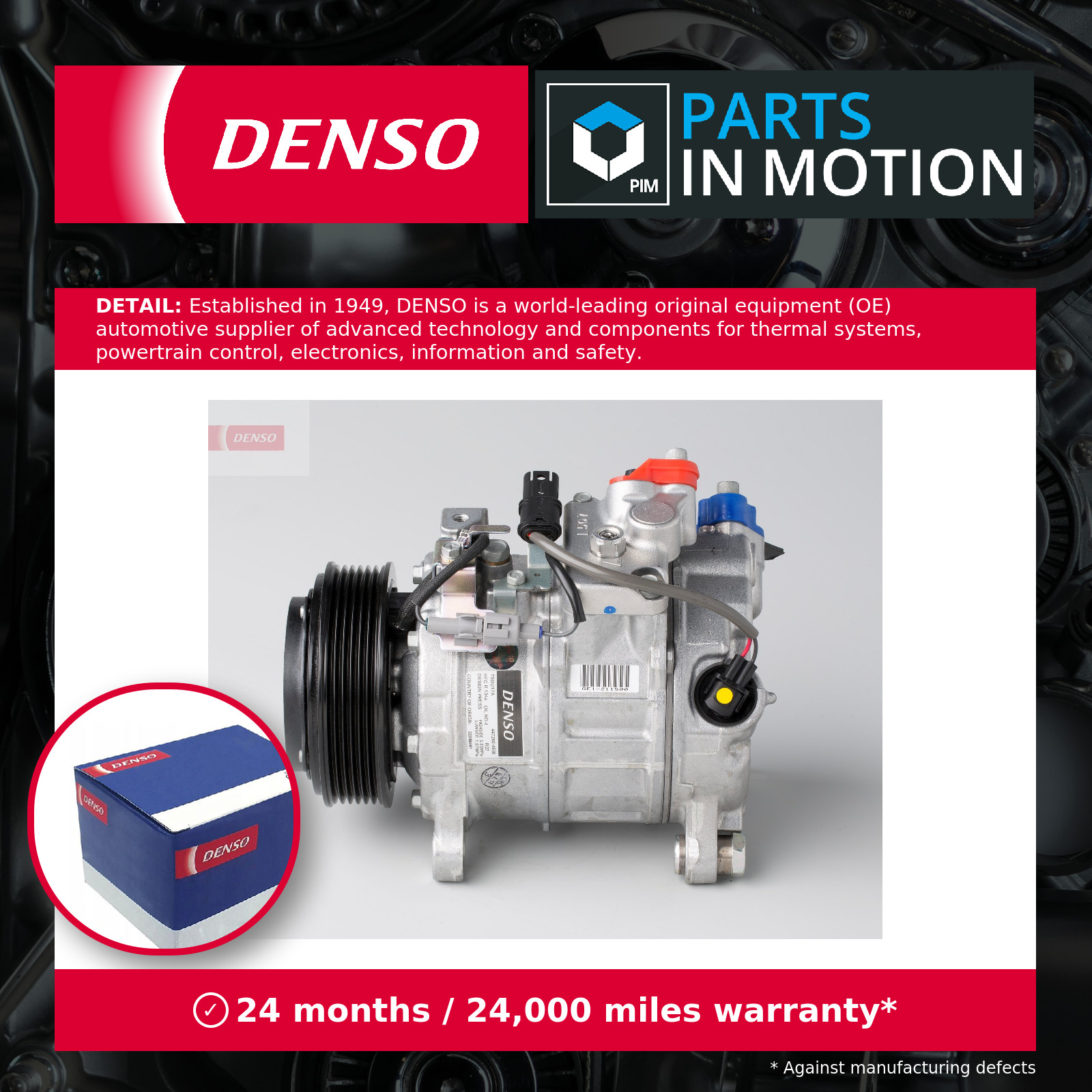 Air Conditioning Compressor Fits BMW 3 Series 4 Series 5 Series DENSO DCP05096 - Image 27