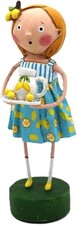 LORI MITCHELL Lily Anne's Lemons ~ Americana Figurine ~4th of July ~ Summer
