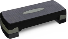 Pedana Step per Aerobica, Stepper Regolabile per Allenamento a Casa, 68.58Cm, Ne
