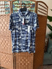 Chaps Mens Short Sleeve Performance Polo Shirt - Size Small - NWT