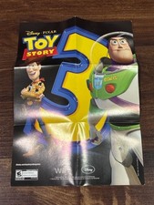Toy Story 3 Poster Nintendo Wii Instruction Manual Only