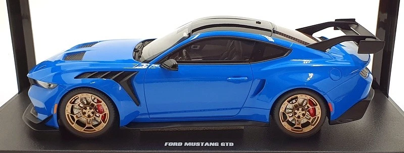 GT Spirit 1/18 Scale Resin GT473 - Ford Mustang GTD - Grabber Blue - Image 4 of 4
