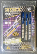 CUESOUL Professional Tungsten Steel Tip Darts 26G-Slim Pack-NEW-SEALED