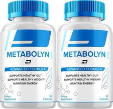(2 Pack) Metabolyn Capsules – Metabolyn Pills Digestive Support, Gut Wellness