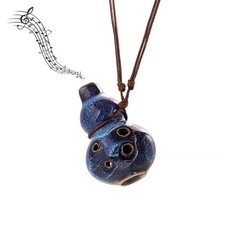 Six Holes Ocarina,Alto C Ceramic Ocarinas,Classic Gourd Ocarina,Ceramic Music...
