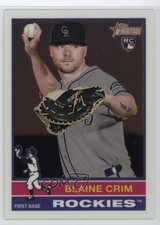 2025 Topps Heritage High Number Chrome Blaine Crim #662 tw0