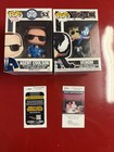 TOM HARDY SIGNED FUNKO POP VENOM CLARK GREGG SIGNED FUNKO POP AOS JSA MARVEL LOT — photo 1