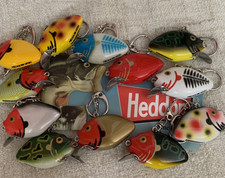 Heddon Fishing Lure Keychain Quality Boat Key Choice of Colors Punkinseed 1st ed