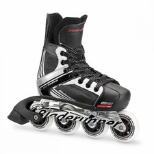 Bladerunner by Rollerblade Dynamo Jr Size Adjustable Hockey Inline Skate, Bl...