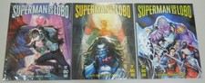 Superman Vs. Lobo set #1 to #3 DC Comics Black Label Tim Seeley 1st Prints