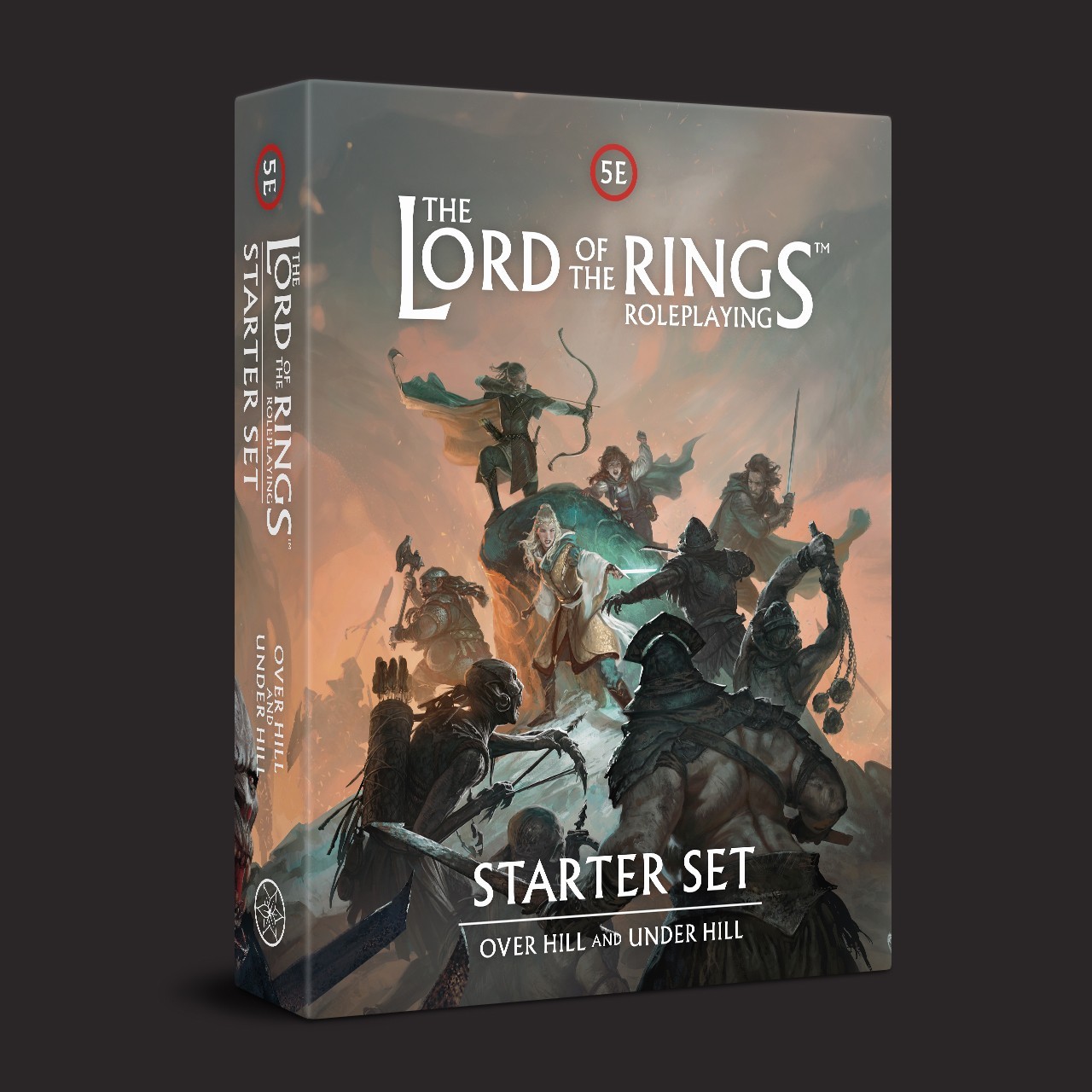 Lord of the Rings RPG | 5E Starter Set - Over Hill & Under Hill  | Free League
