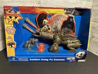 KUNG FU PANDA 2 Golden Hung Fu CANNON Warrior Dreamwork Toys R Us Exclusive