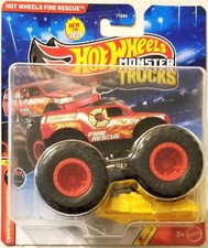 Hot Wheels - Monster Trucks Champion Crashers Hot Wheels Fire Rescue Bbjhy64