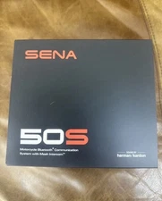 NEW SENA 50S Bluetooth 5/Mesh Communication with Premium Sound by Harman Kardon