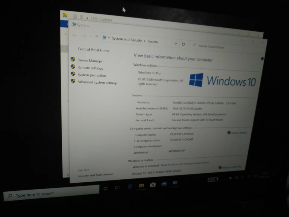 Lenovo Thinkpad X1 Yoga 14'' i7-6600 16GB 512GB m2.ssd Win 10 pro touchscreen - Image 2 of 4