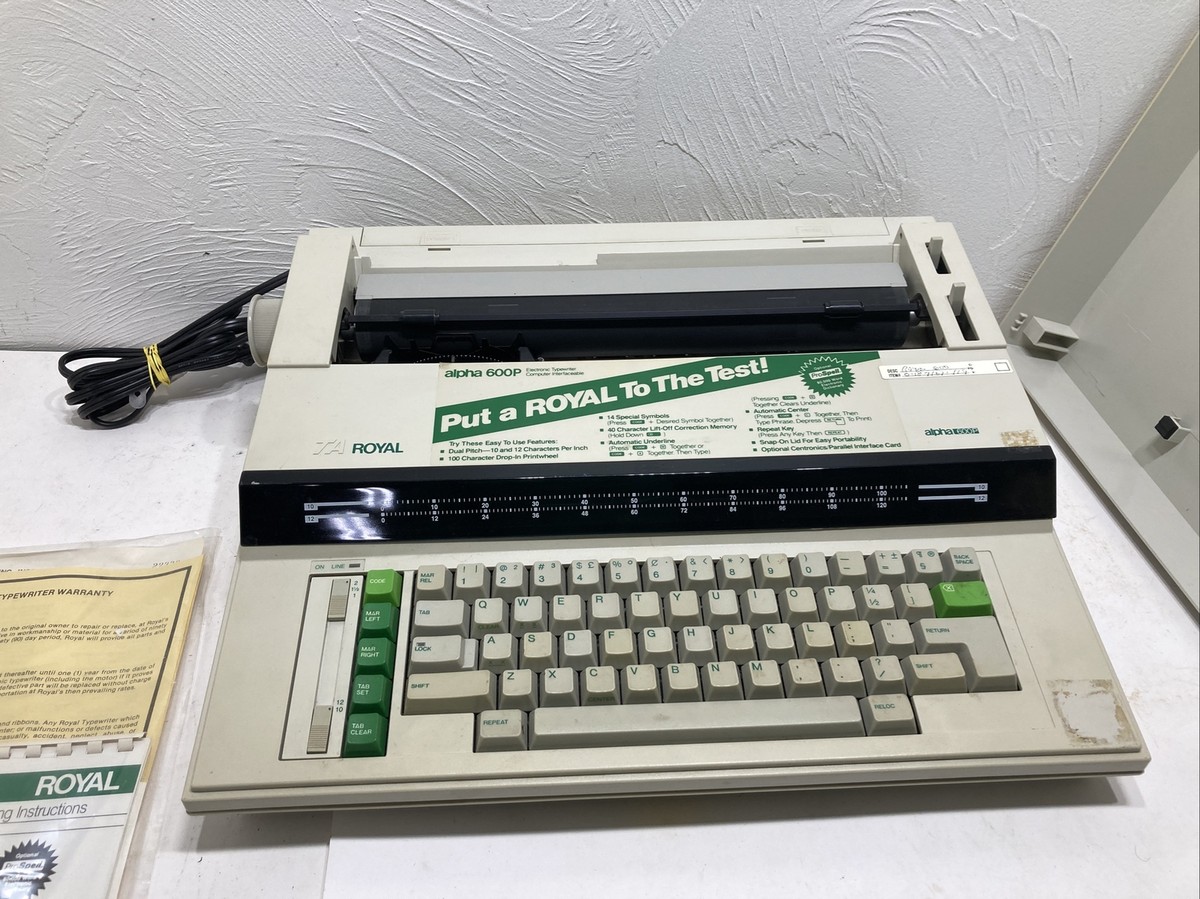 MACCHINE DA SCRIVERE Antiche Royal E Lexicon 80 EUR 210,00 - PicClick IT