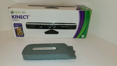 XBOX KINECT & 60GB HDD W. BOX+