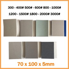 Wet & Dry Abrasive Sanding Foam Sponge Sand P...